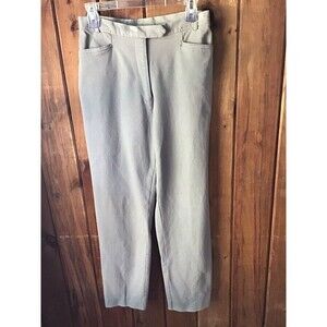 Petite Sophisticate Tan Beige Stretch Pants Women's Size 10 High Rise Casual